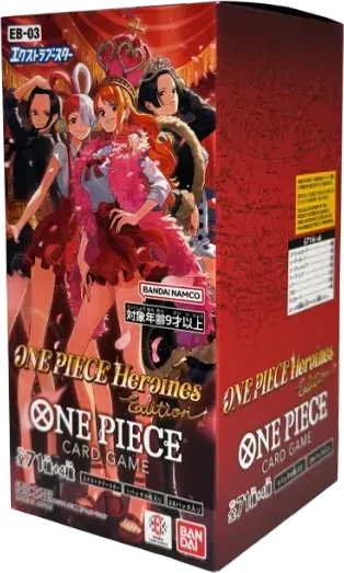 ONE PIECE Card Game Extra Booster "ONE PIECE Heroines edition" Box